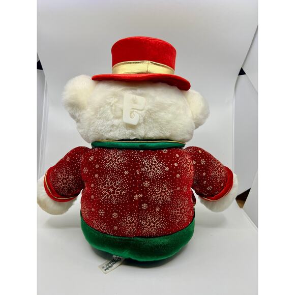 2003 Snowflake Teddy Bear Friend Series Vintage Dan Dee Christmas Stuffed Plush - Picture 3 of 6